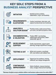 Business Analyst SDLC Steps